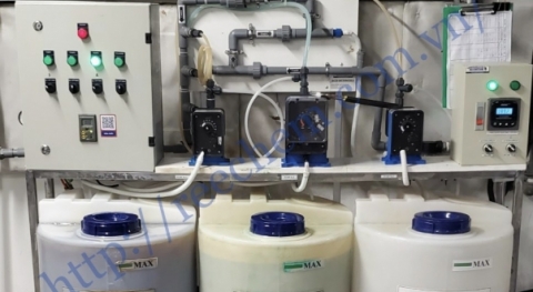 Hệ thống châm hóa chất cho Tháp giải nhiệt