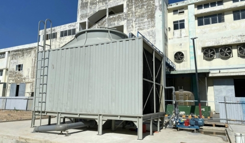Xử lý nước hệ thống làm mát (tháp giải nhiệt) Giải pháp chống cáu cặn, ăn mòn và rong rêu