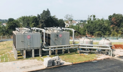 Nguyên nhân và giải pháp xử lý cáu cặn, ăn mòn cho Tháp giải nhiệt