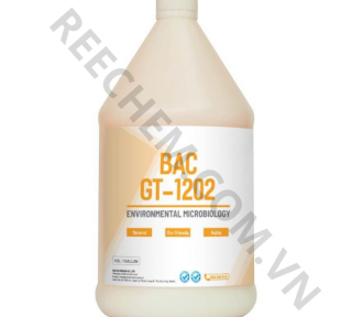 BAC GT-1202 Vi sinh xử lý mỡ dạng lỏng dùng trong đường ống, lỗ thoát sàn BAC GT-1202 Vi sinh xử lý mỡ dạng lỏng dùng trong đường ống, lỗ thoát sàn