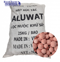 Hạt xúc tác Aluwat lọc nước - Vật liệu khử sắt, mangan và kim loại nặng hiệu quả
