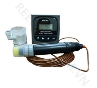 Đồng hồ đo pH/ORP Mặt vuông cao cấp- ROC.  Đồng hồ đo pH/ORP Mặt vuông cao cấp- ROC.