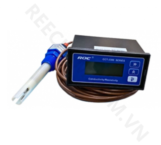 Đồng hồ đo độ dẫn EC/TDS/Điện trở suất - Mặt chữ nhật – ROC.  Đồng hồ đo độ dẫn EC/TDS/Điện trở suất - Mặt chữ nhật – ROC.